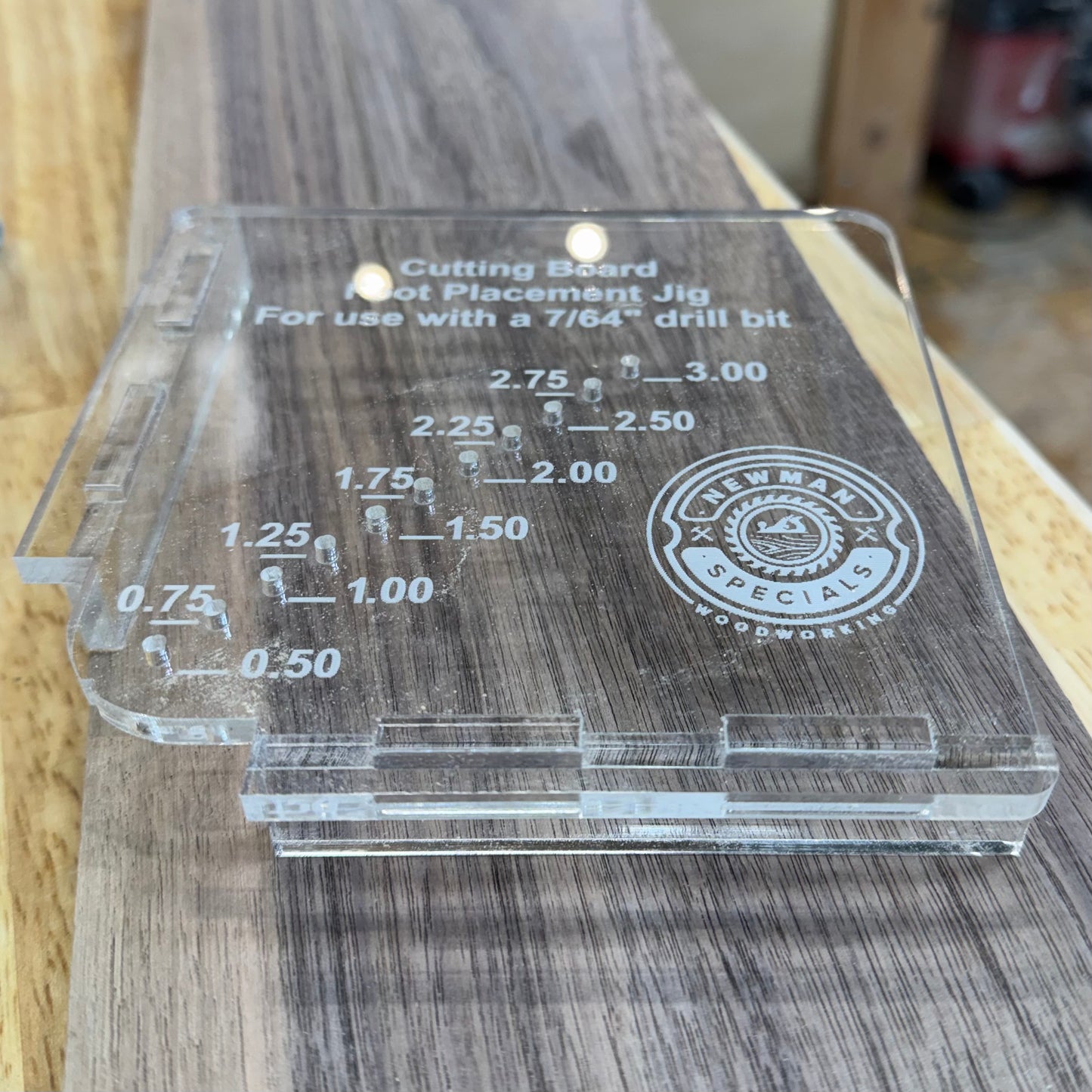 Cutting Board Foot Hole jig